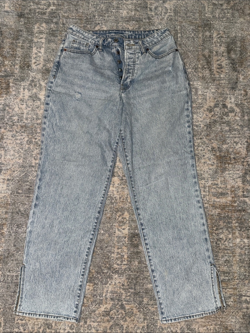 Old Navy Light Blue Curvy OG Loose High Rise Women's Jeans